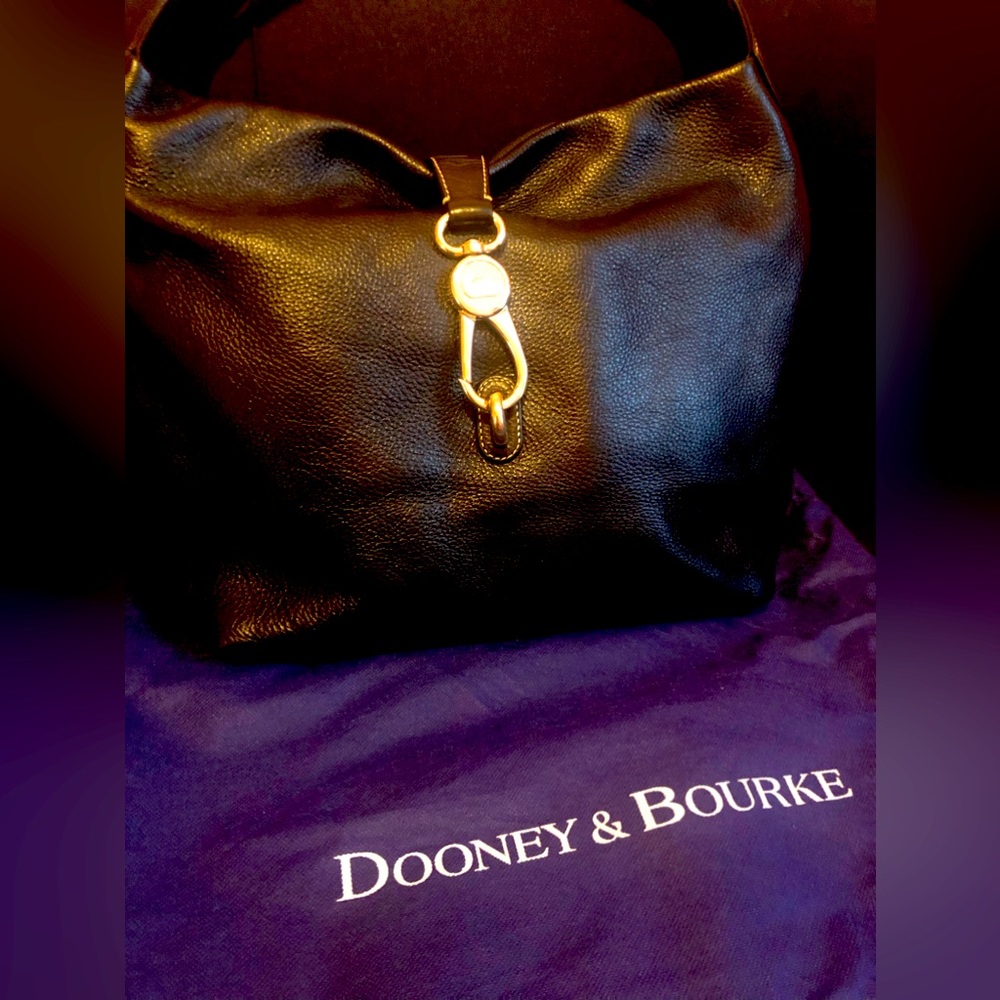 LIKE NEW Black LOGO lock DOONEY & BOURKE